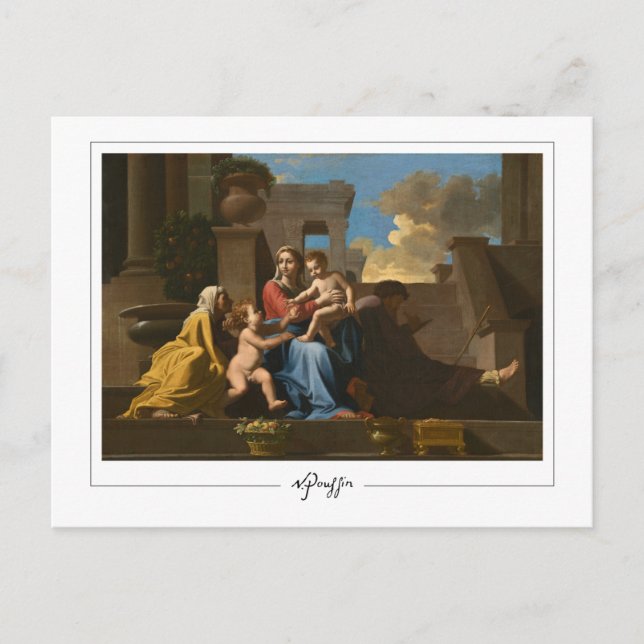 Nicolas Poussin #111 - Fine Art Postcard (Front)