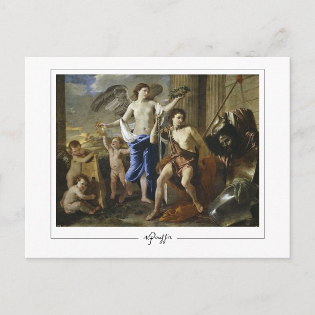Nicolas Poussin #114 - Fine Art Postcard (Front)