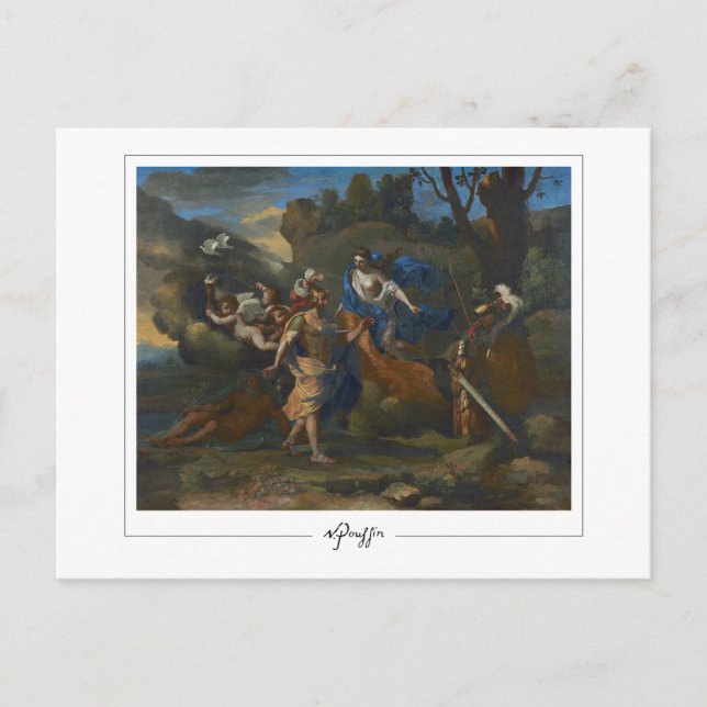 Nicolas Poussin #118 - Fine Art Postcard (Front)