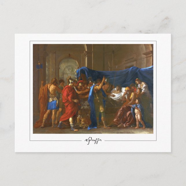 Nicolas Poussin #146 - Fine Art Postcard (Front)