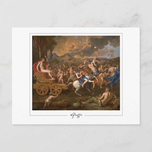 Nicolas Poussin #156 - Fine Art Postcard (Front)