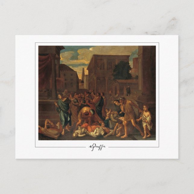 Nicolas Poussin #172 - Fine Art Postcard (Front)