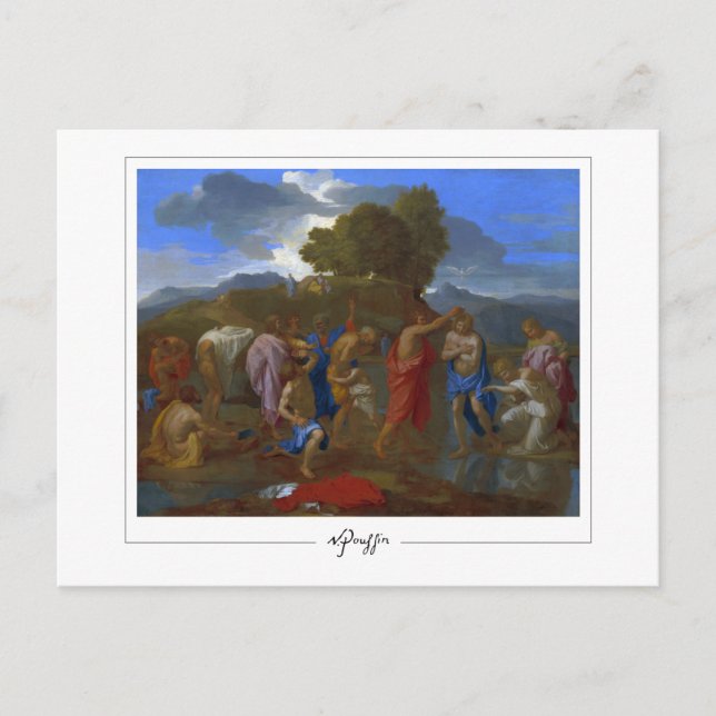 Nicolas Poussin #18 - Fine Art Postcard (Front)