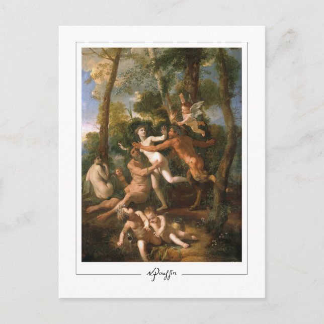 Nicolas Poussin #1 - Fine Art Postcard (Front)