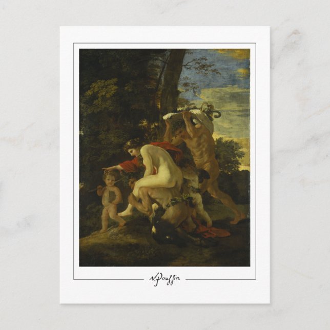 Nicolas Poussin #20 - Fine Art Postcard (Front)