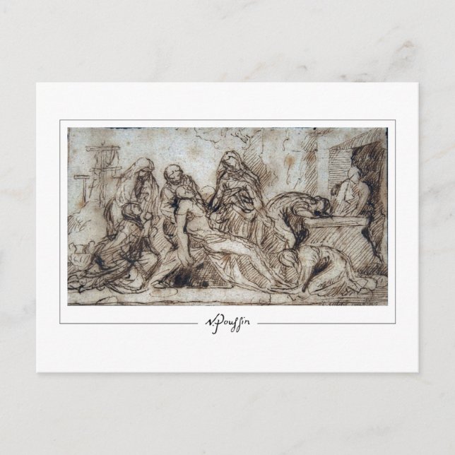 Nicolas Poussin #258 - Fine Art Postcard (Front)