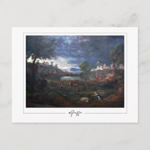 Nicolas Poussin #25 - Fine Art Postcard