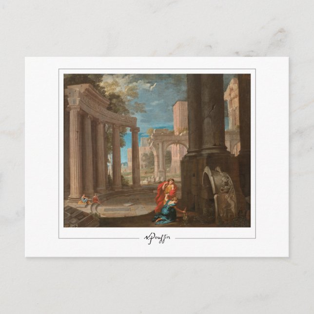 Nicolas Poussin #285 - Fine Art Postcard (Front)