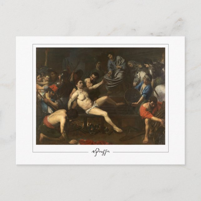 Nicolas Poussin #288 - Fine Art Postcard (Front)