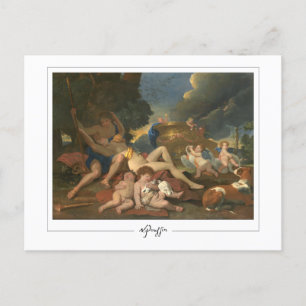 Nicolas Poussin #56 - Fine Art Postcard