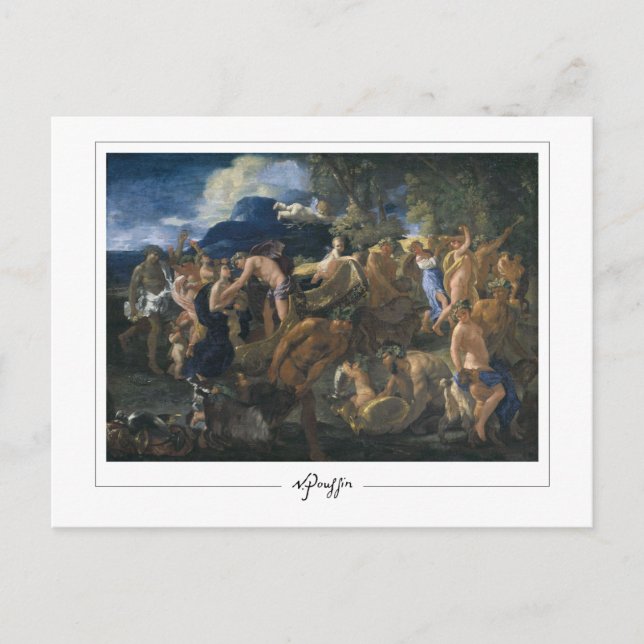 Nicolas Poussin #65 - Fine Art Postcard (Front)