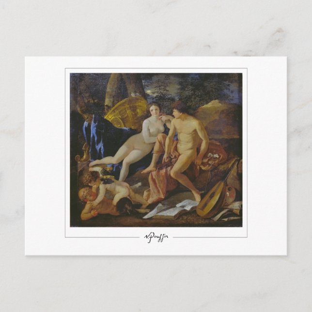 Nicolas Poussin #6 - Fine Art Postcard (Front)