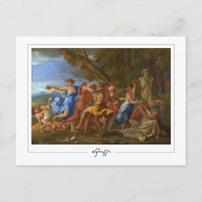 Nicolas Poussin #94 - Fine Art Postcard (Front)