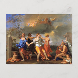 Nicolas Poussin Art Postcard