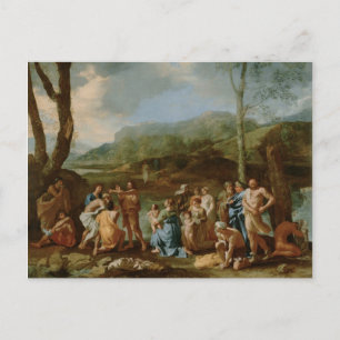 Nicolas Poussin Art Postcard