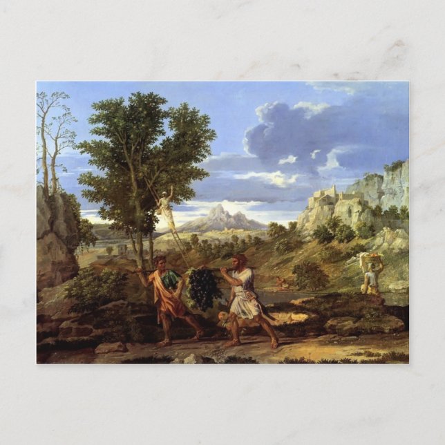 Nicolas Poussin- Autumn Postcard (Front)