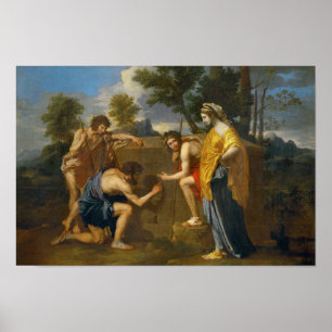 Nicolas Poussin - Et in Arcadia ego Poster