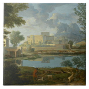 Nicolas Poussin - Landscape with a Calm Tile