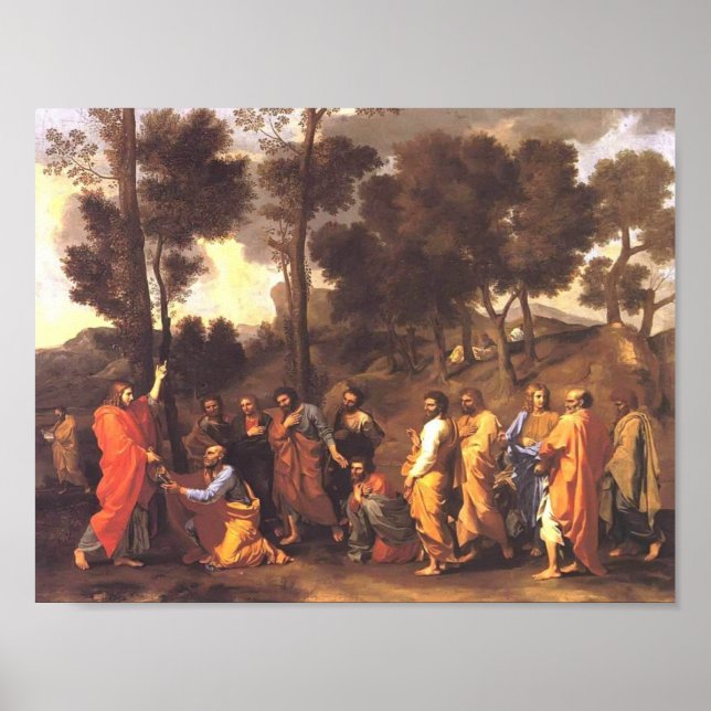 Nicolas Poussin- Ordination Poster (Front)