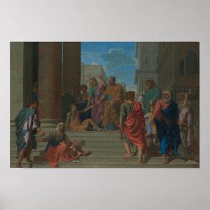 Nicolas Poussin - Saints Peter and John Poster