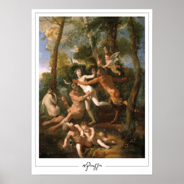 Nicolas Poussin Zedign Art Poster #1 (Front)