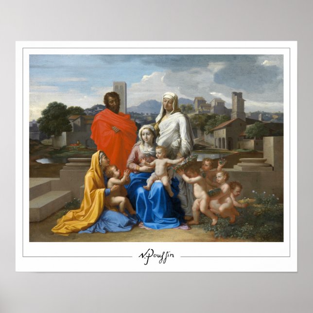 Nicolas Poussin Zedign Art Poster #102 (Front)
