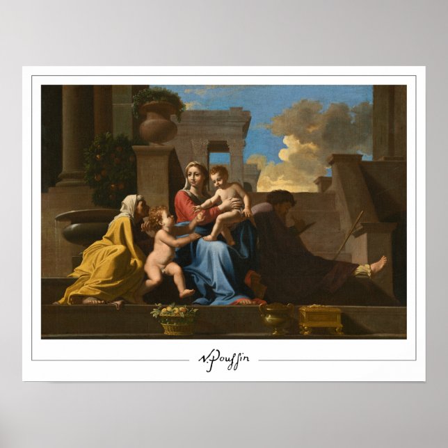 Nicolas Poussin Zedign Art Poster #111 (Front)