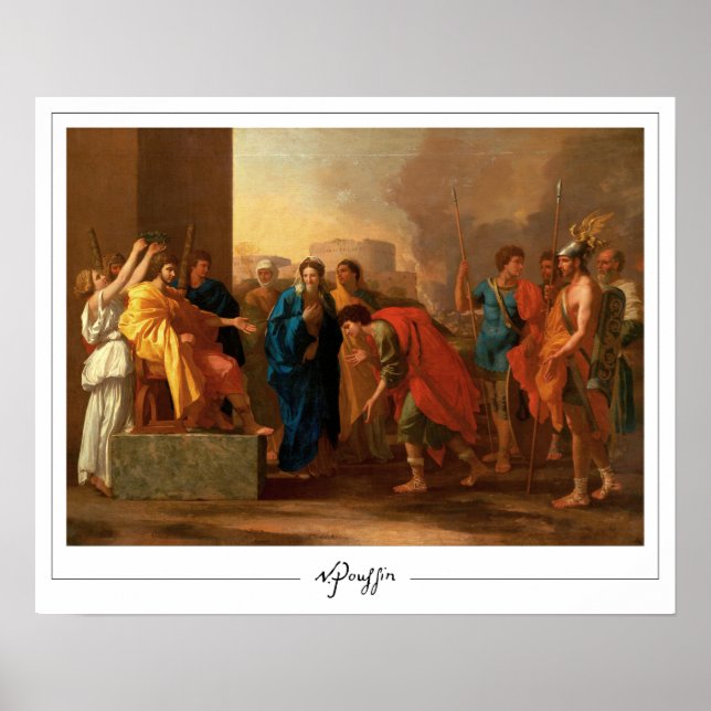 Nicolas Poussin Zedign Art Poster #210 (Front)