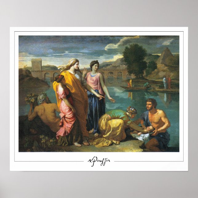 Nicolas Poussin Zedign Art Poster #221 (Front)