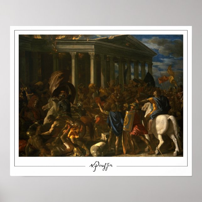 Nicolas Poussin Zedign Art Poster #24 (Front)