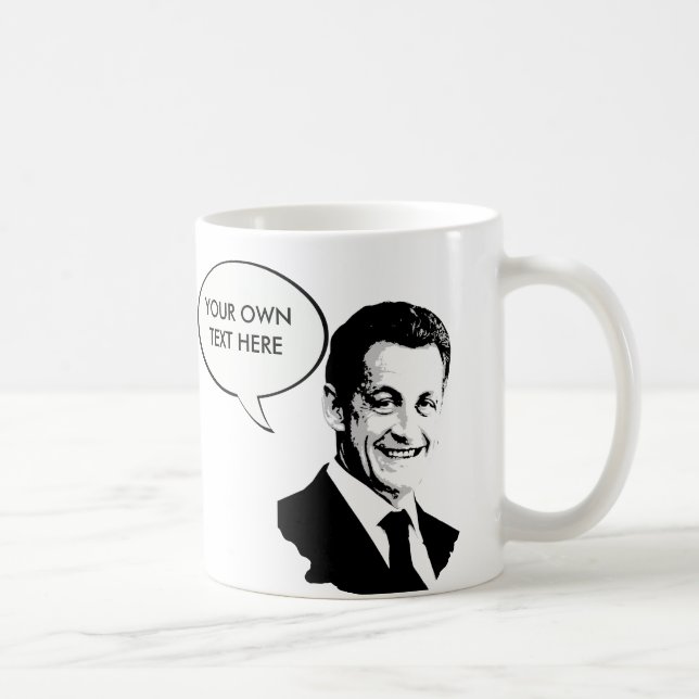 Nicolas Sarkozy Coffee Mug (Right)