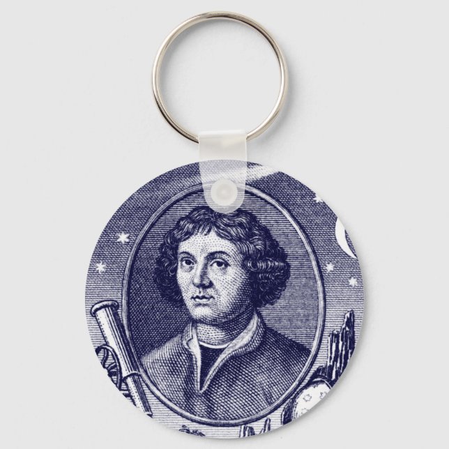 Nicolaus Copernicus Key Ring (Front)