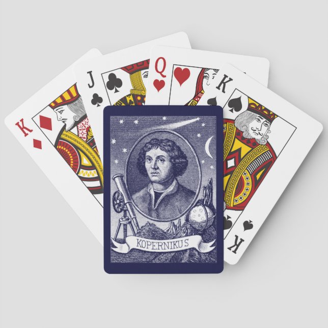 Nicolaus Copernicus Playing Cards (Back)