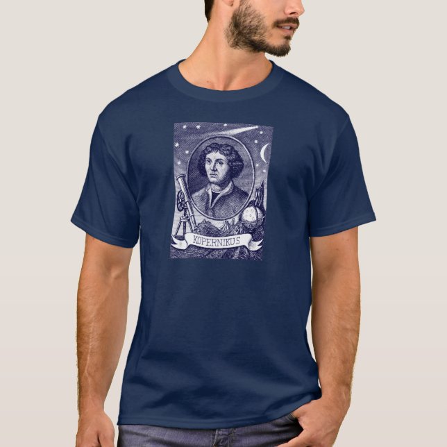 Nicolaus Copernicus T-Shirt (Front)