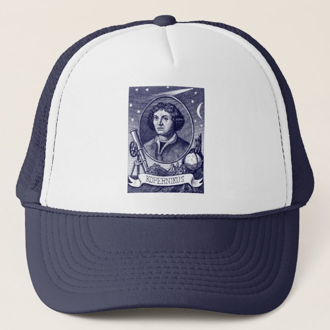 Nicolaus Copernicus Trucker Hat (Front)