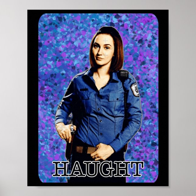 Nicole Haught We Sticker  Poster (Front)