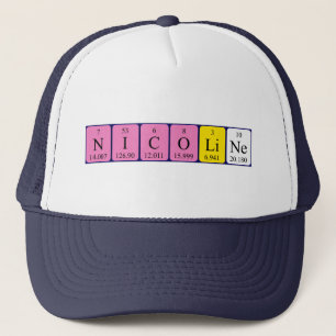Nicoline periodic table name hat
