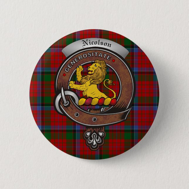 Nicolson Clan Badge Buttons (Front)