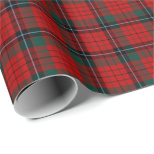 Nicolson Clan Tartan Wrapping Paper