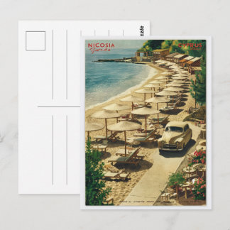 Nicosia, Capital of Cyprus Vintage souvenir gifts Postcard