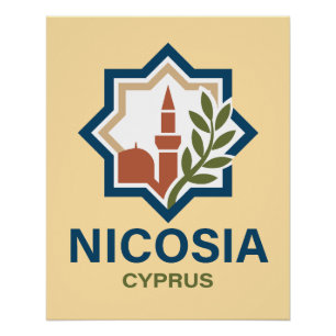 Nicosia Cyprus Mediterranean Poster