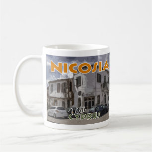 Nicosia, Visit Cyprus I Love Coffee Mug