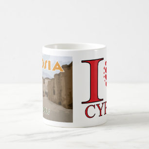 Nicosia, Visit CyprusI Love Coffee Mug
