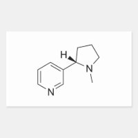 nicotine chemical formula science symbol elements
