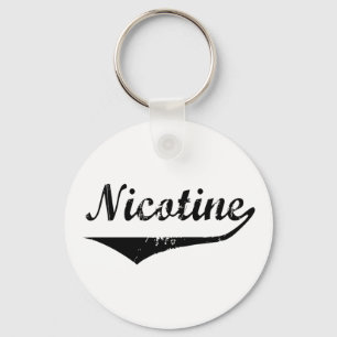 Nicotine Key Ring