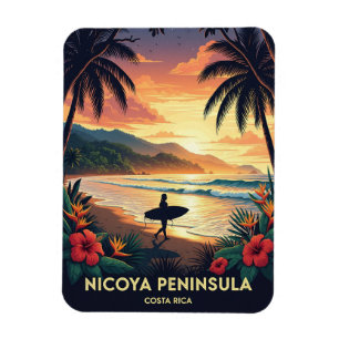 Nicoya Peninsula Costa Rica Travel Magnet