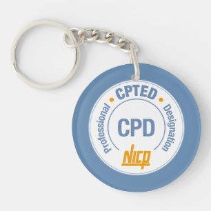 NICP CPD Logo Keychain