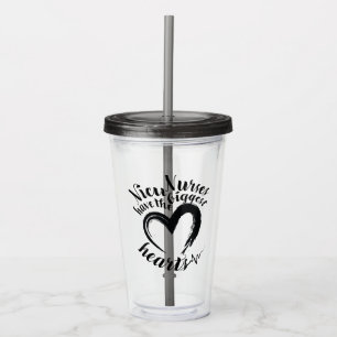 NICU Biggest Hearts Acrylic Tumbler