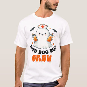 Nicu boo boo crew halloween,Nicu Boo Crew Funny Nu T-Shirt