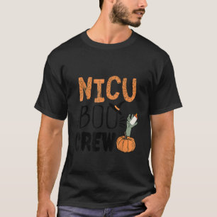 Nicu Boo Crew Halloween Nicu Nurse Cute Halloween T-Shirt